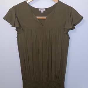 Splendid Dress Tunic Green Xs